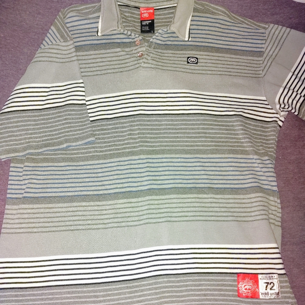 Y2K True VTG, Ecko Unlimited, polo button up.